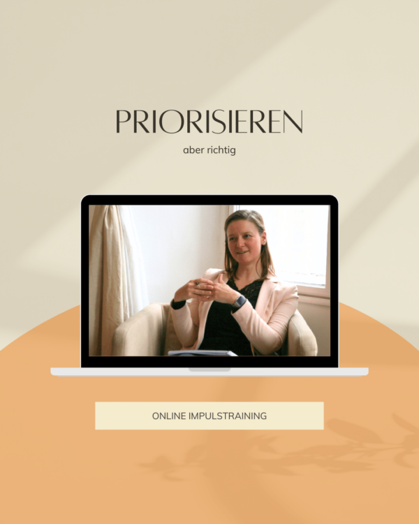 Produktbild online Impulstraining Priorisieren